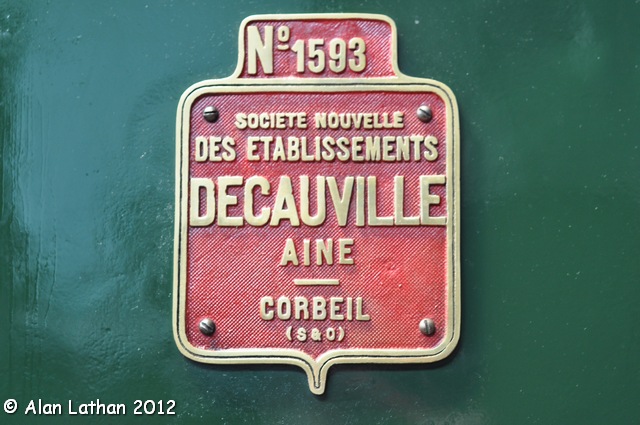 Lok Nr. 7 Decauville Progrès 8 t 1593/1915
