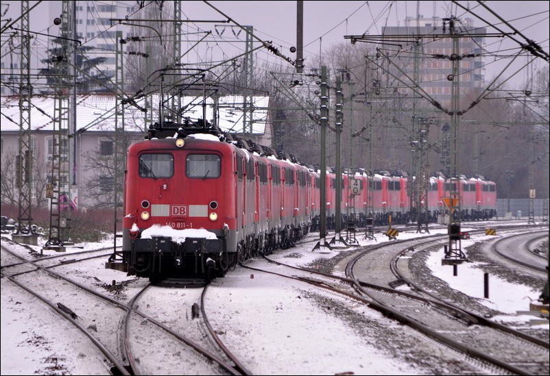 Lokzug Kornwestheim-Seelze durch FFS 13 Jan 2010
