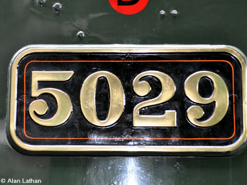 5029 Didcot RC 13 June 2010
Numberplate
